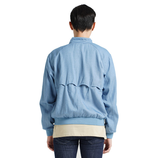 Lee Cooper Long Jacket Harrington Chambray