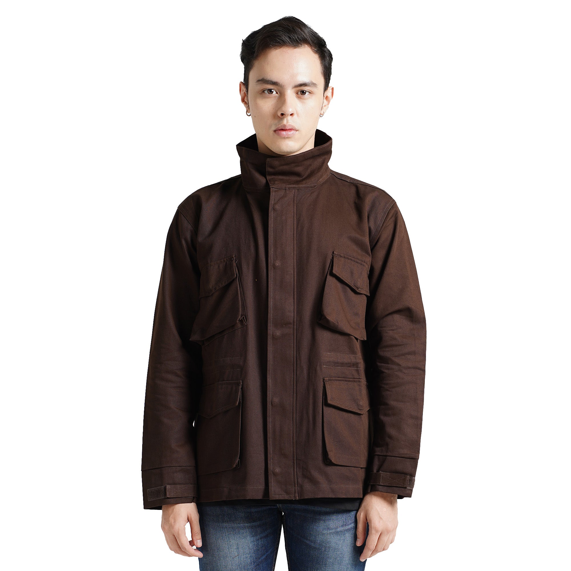 Lee Cooper Long Jacket Darnell Brown