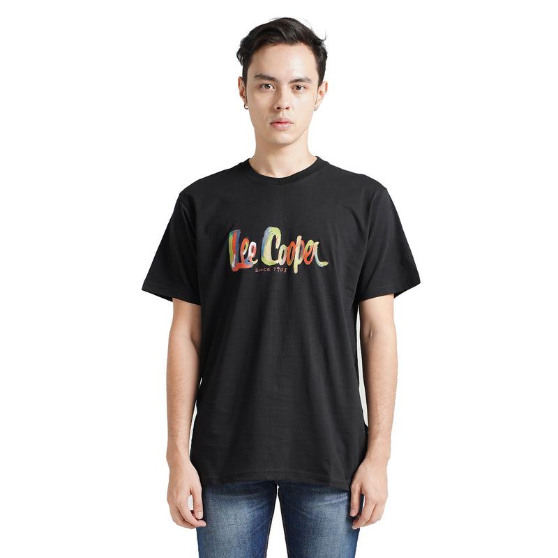 Lee Cooper T-shirt Crayon Black