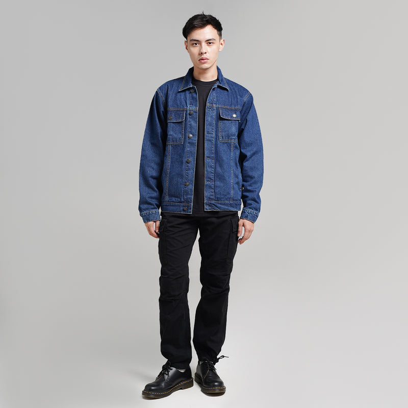 Lee Cooper Jacket Denim Hunter Classic Dark Blue