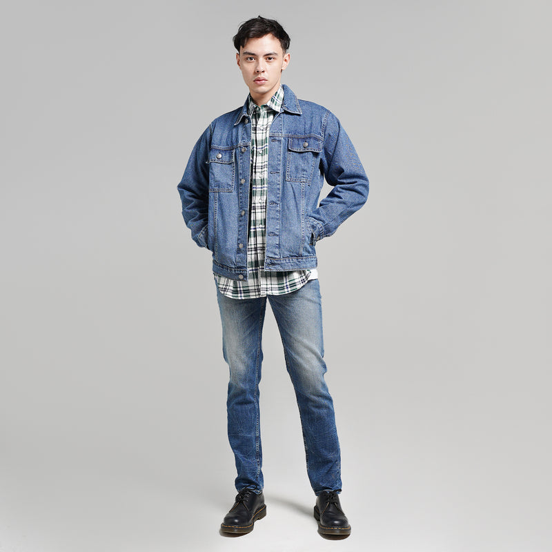 Lee Cooper Jacket Denim Hunter Classic Medium Blue