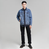 Lee Cooper Jacket Denim Hunter Classic Medium Blue