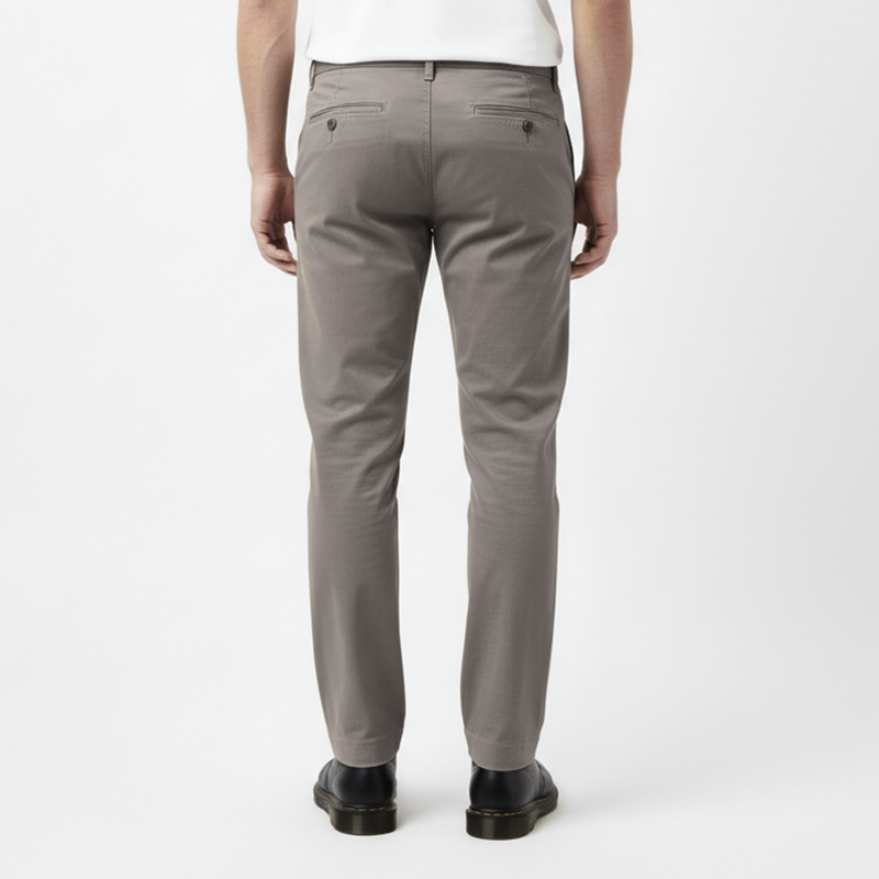 Lee Cooper Slim Fit Long Chino Philips Cement