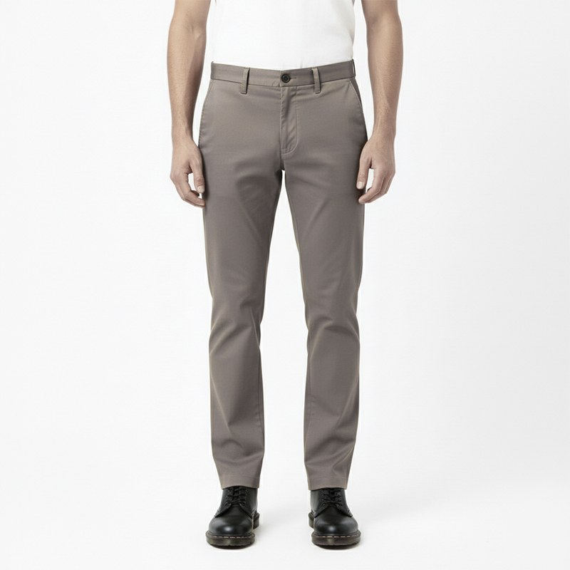 Lee Cooper Slim Fit Long Chino Philips Cement