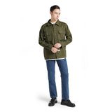 Lee Cooper Long Shirt Fatigue Olive