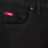Lee Cooper Tapered Fit Jeans Arthur Raw Black