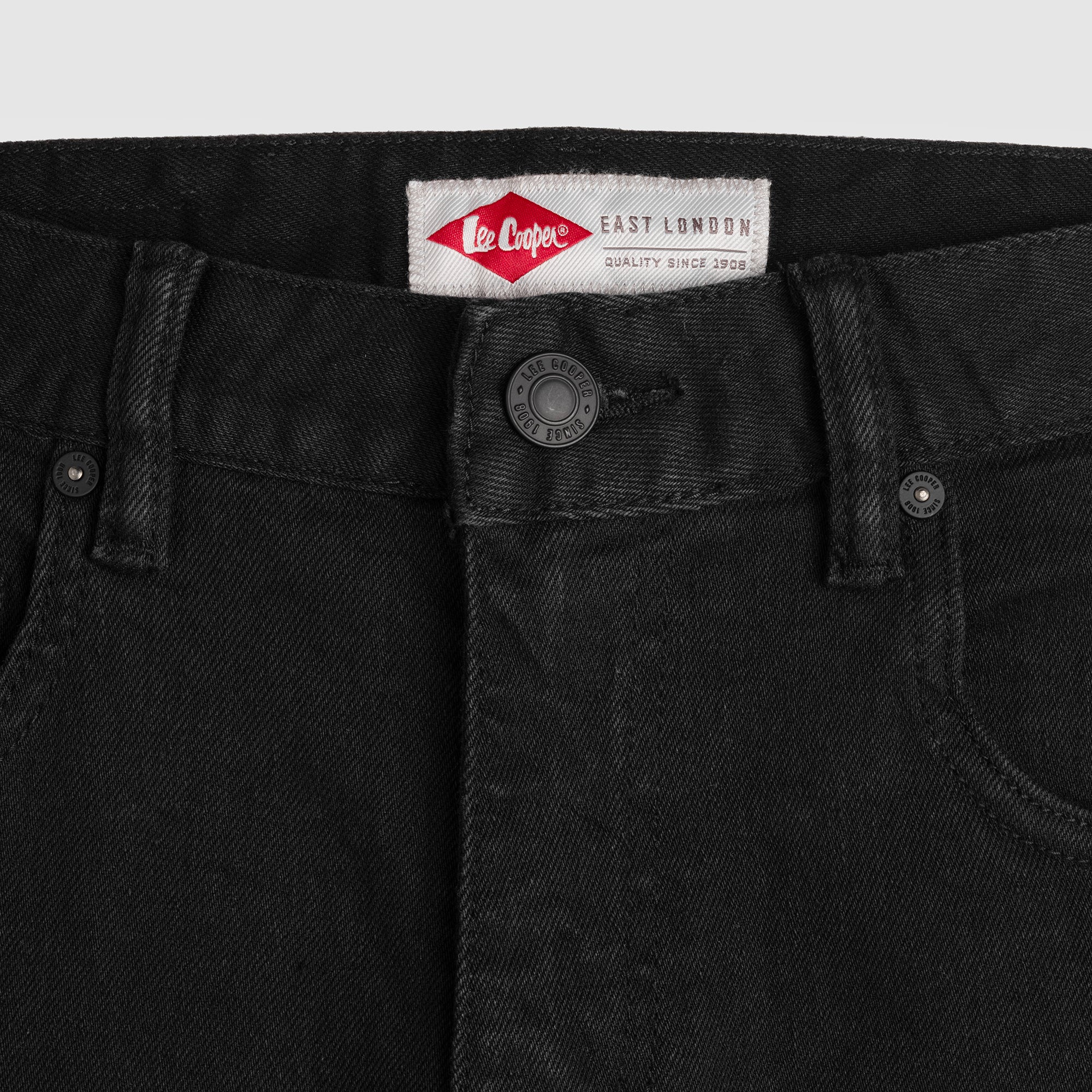 Lee Cooper Slim Fit Jeans Norris Rinse Black Arcane Medium Raw
