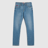 Lee Cooper Slim Fit Jeans Norris Worn Light Blue Yodea