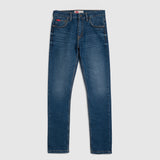 Lee Cooper Slim Fit Jeans Norris Worn Medium Blue Yodea