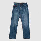 Lee Cooper Tapered Fit Jeans Arthur Worn Medium Blue Zone