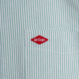 Lee Cooper Short Shirt Osmond Green White