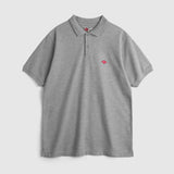 Lee Cooper Polo Shirt Logo Diamond Red Misty 71