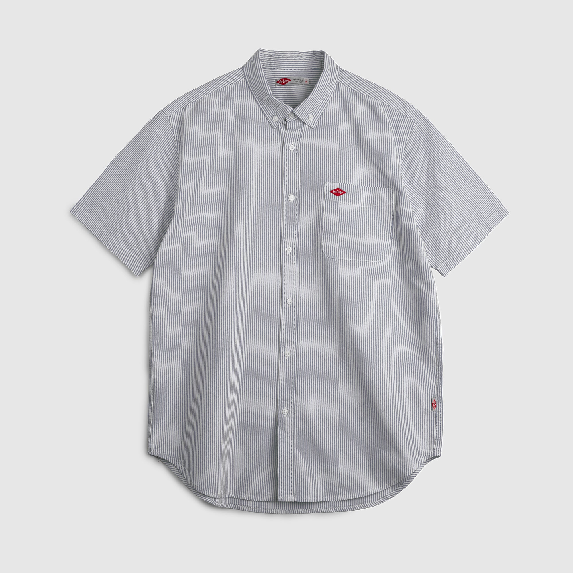 Lee Cooper Short Shirt Osmond Blue White