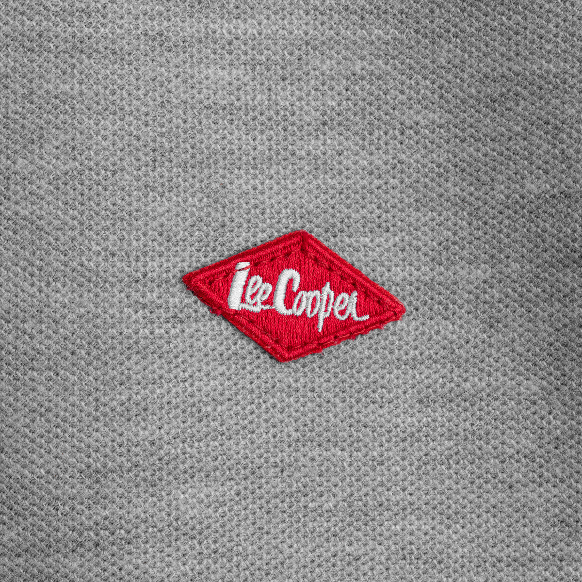 Lee Cooper Polo Shirt Logo Diamond Red Misty 71