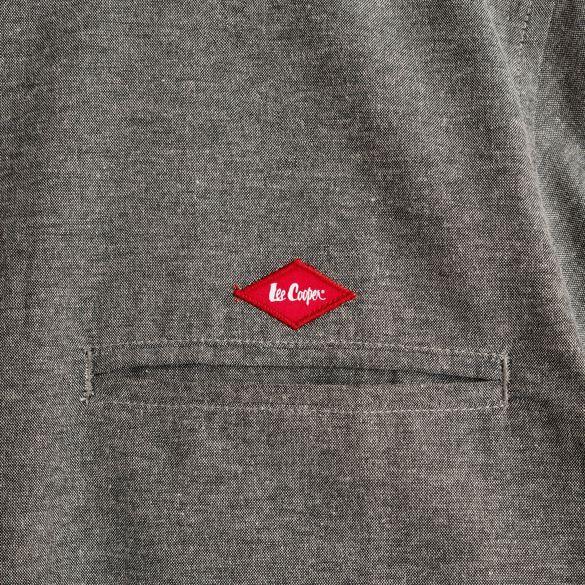 Lee Cooper Shirt Koko Short Leighton Dark Grey