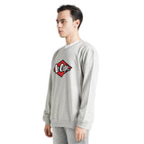 Lee Cooper Sweater Logo Retro Misty 71