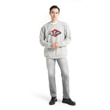 Lee Cooper Sweater Logo Retro Misty 71