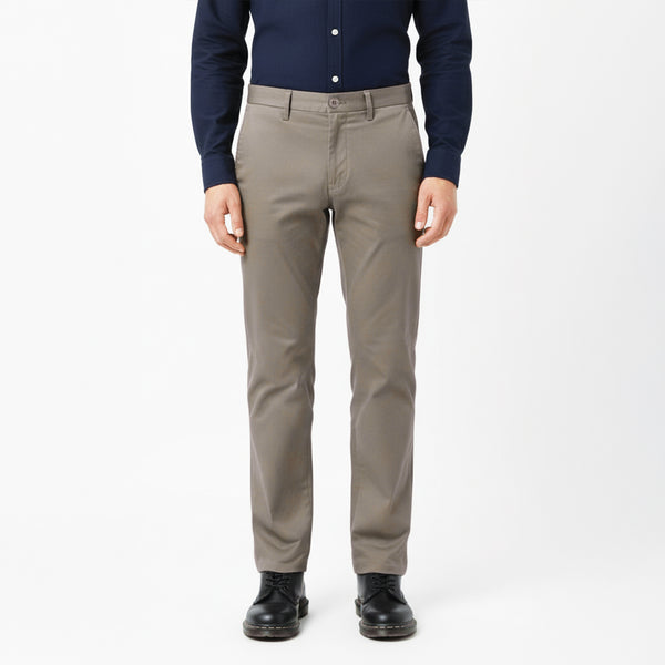 Lee Cooper Slim Fit Long Chino Abe Cream