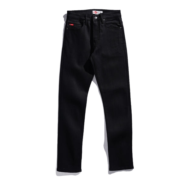 Lee Cooper Tapered Fit Jeans Arthur Raw Black