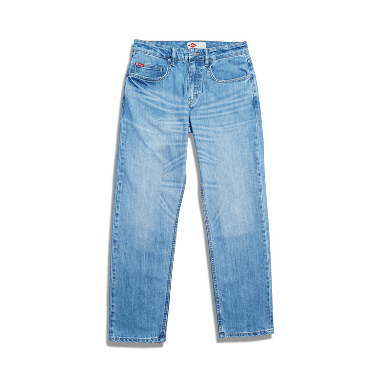 Lee Cooper Tapered Fit Jeans Arthur Worn Light Blue Zone