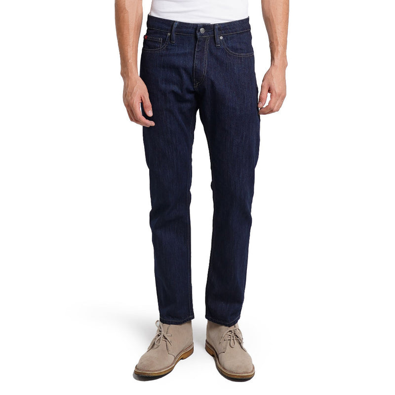 Lee Cooper Tapared Fit Jeans Arthur Rinse Blue 04127 Medium Raw