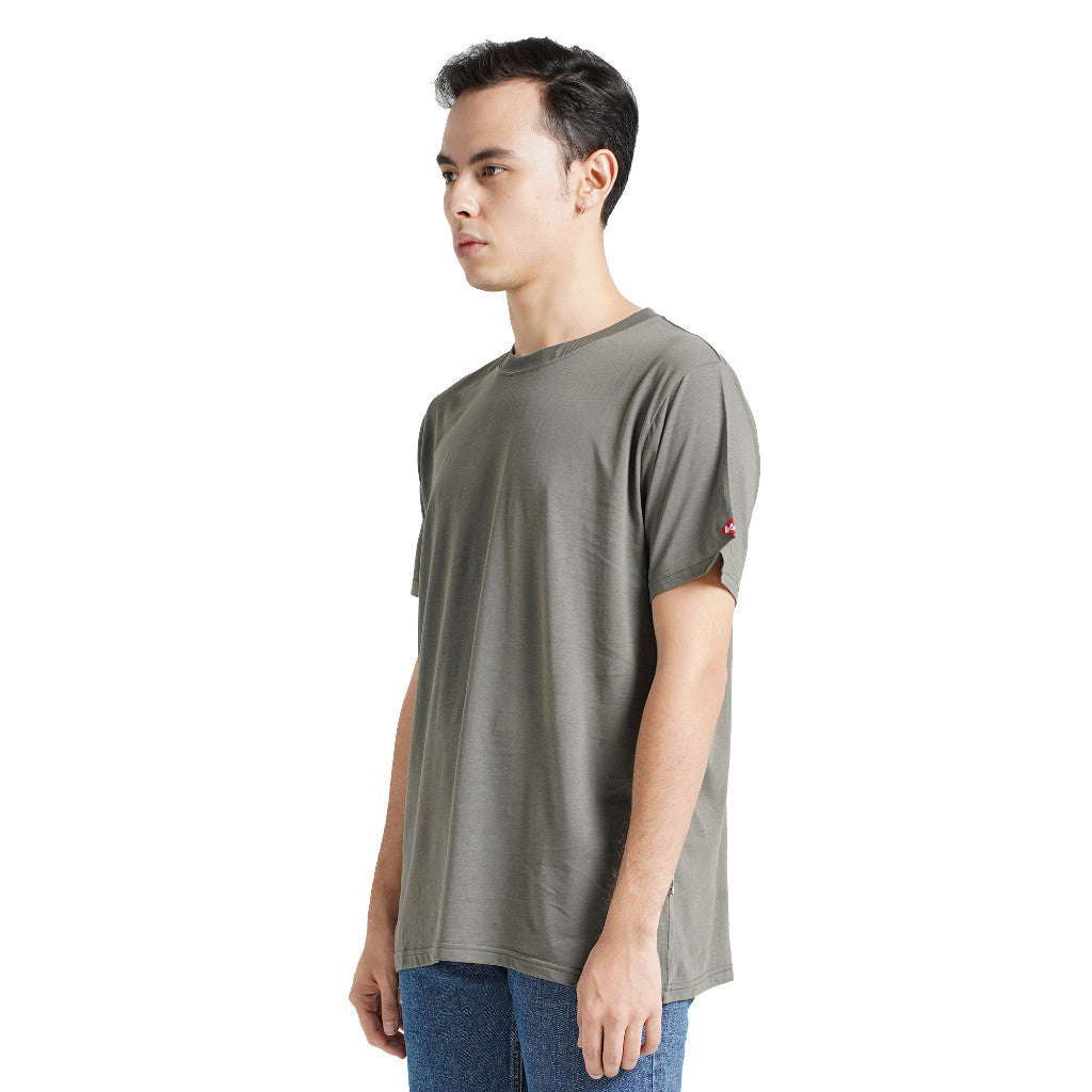 Lee Cooper T-Shirt Basic Regular Tee Green Grey