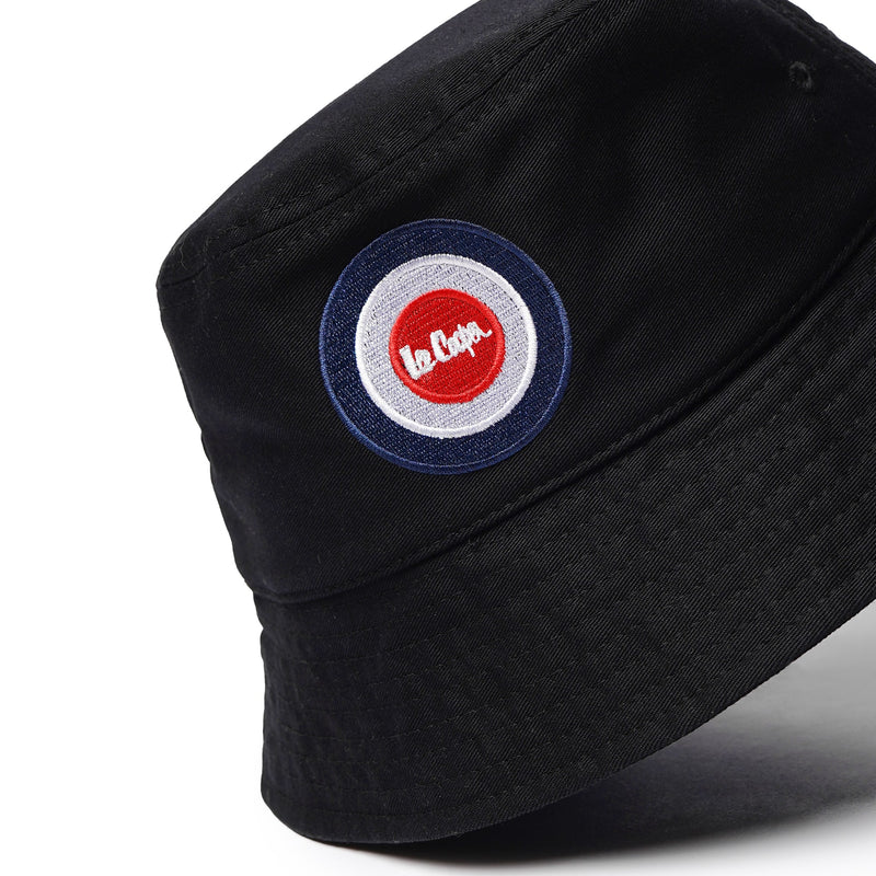 Lee Cooper Mods Bucket Hat Black