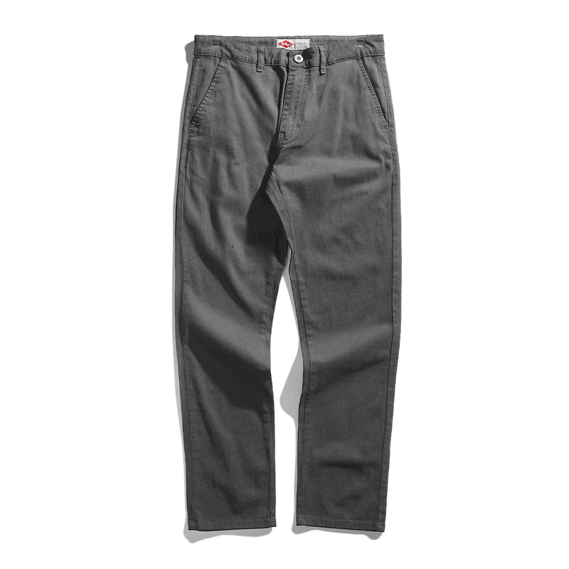 Lee Cooper Slim Fit Long Chino Logan Shadow Grey