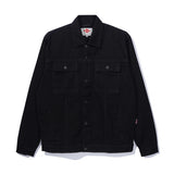 Lee Cooper Long Jacket Hunter Rinse Black