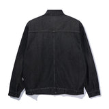 Lee Cooper Long Jacket Hunter Worn Dark Black