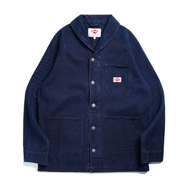 Lee Cooper Long Jacket Knox Rinse Blue