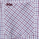 Lee Cooper Long Shirt Kenny Blue Maroon