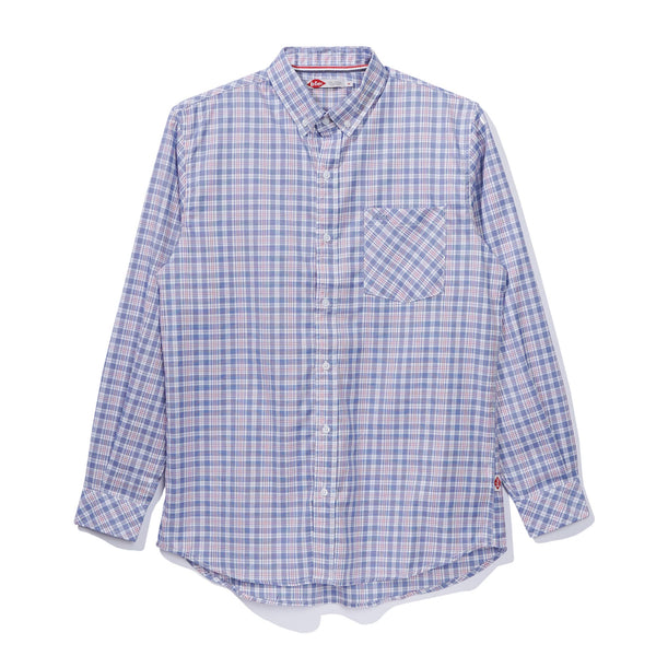 Lee Cooper Long Shirt Kenny Medium Blue