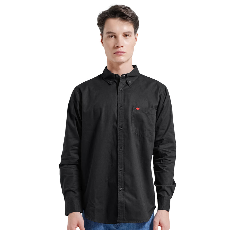 Lee Cooper Long Shirt Rylan Diamond Black