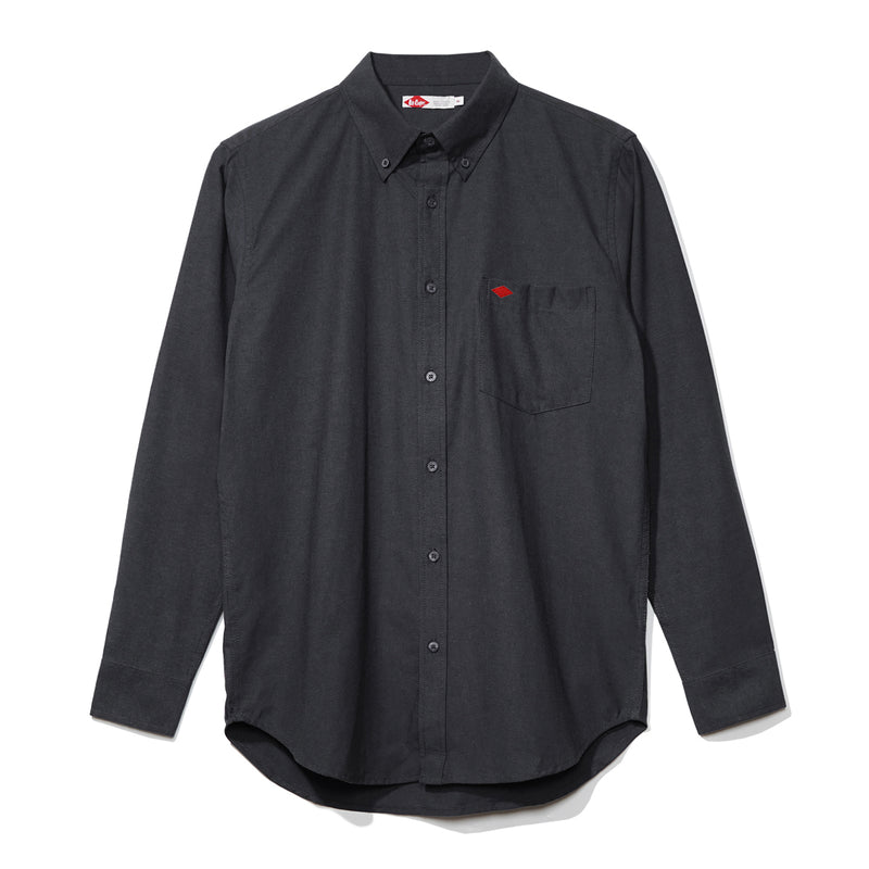 Lee Cooper Long Shirt Rylan Diamond Dark Grey