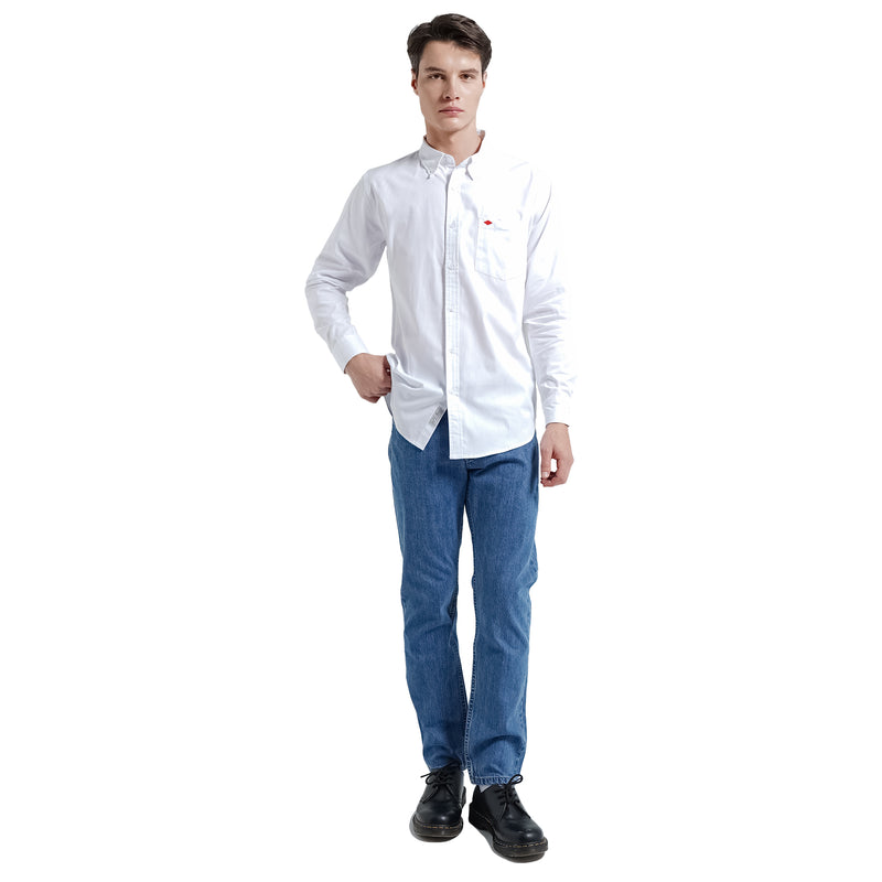 Lee Cooper Long Shirt Rylan Diamond White