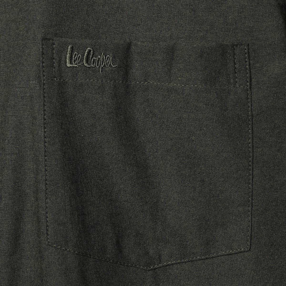 Lee Cooper Long Shirt Stanford Green Army