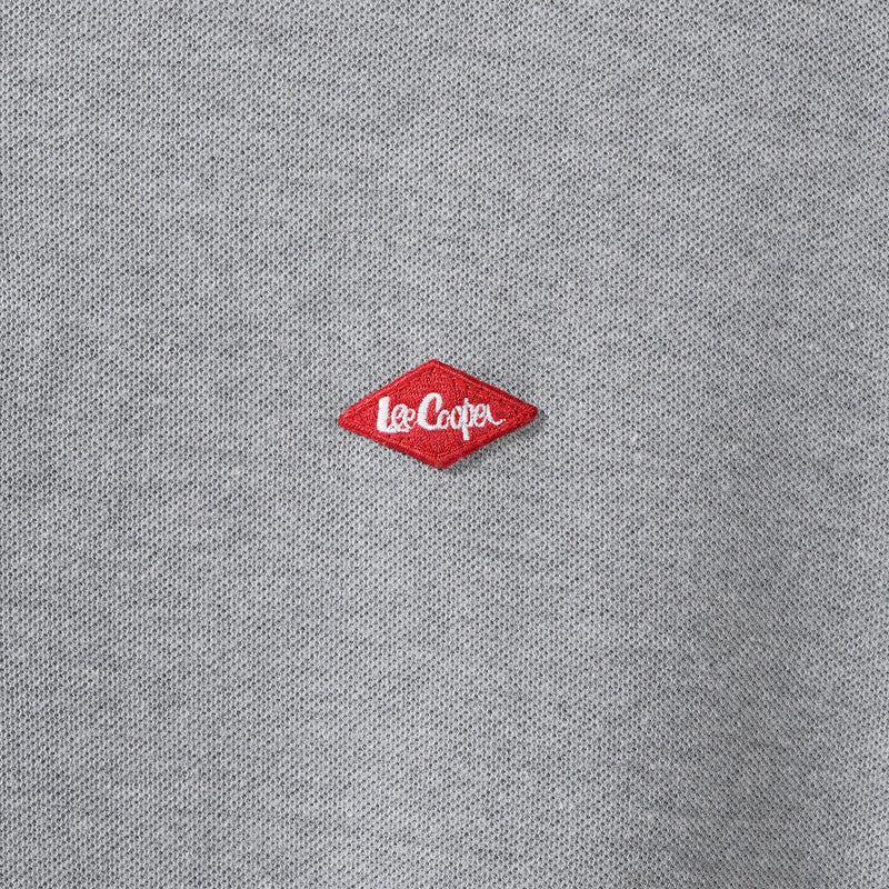 Lee Cooper Polo Shirt Logo Diamond Red Misty 71