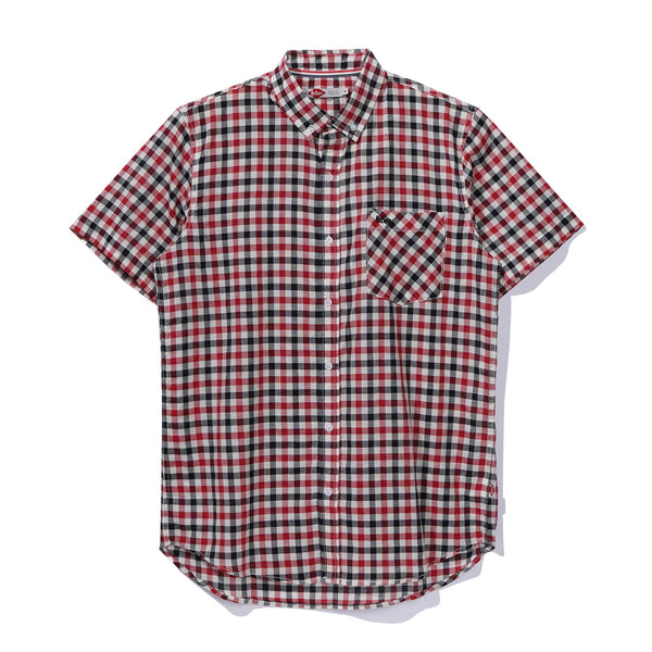 Lee Cooper Short Shirt Rudd Black Red