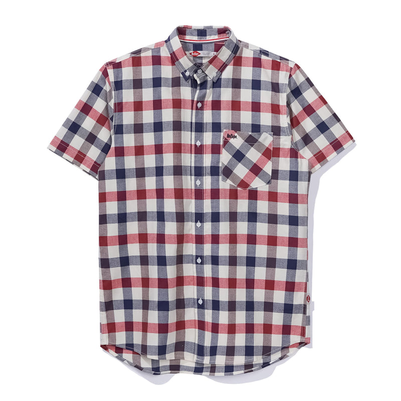 Lee Cooper Short Shirt Rudd Red White