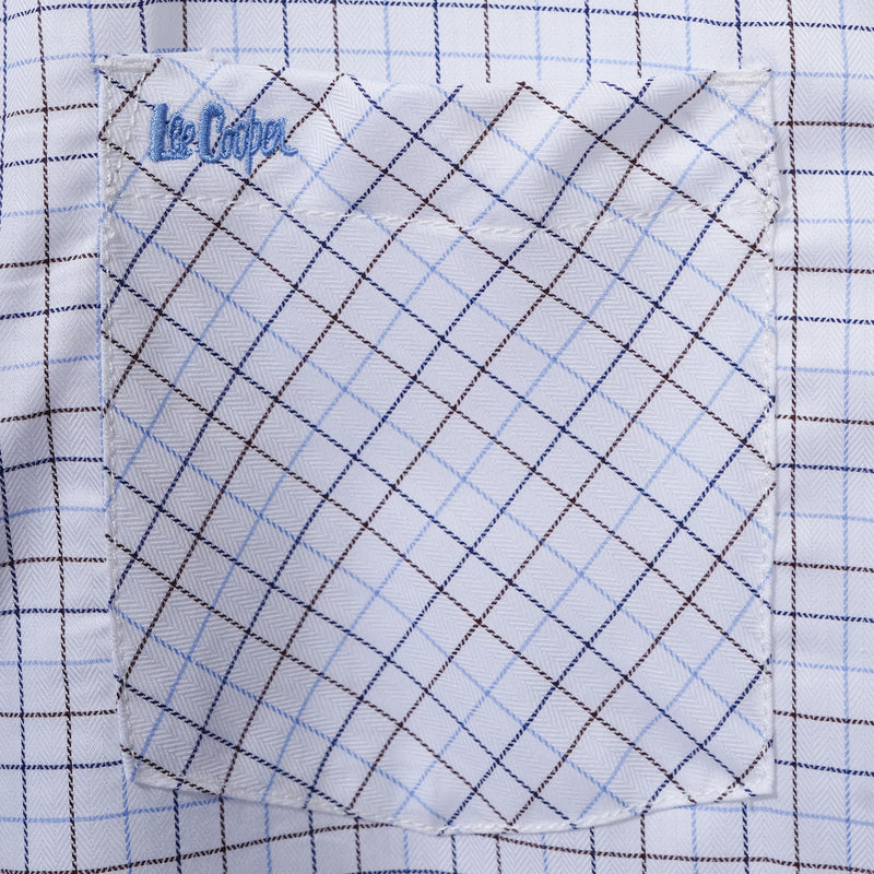 Lee Cooper Short Shirt Rudd White Blue