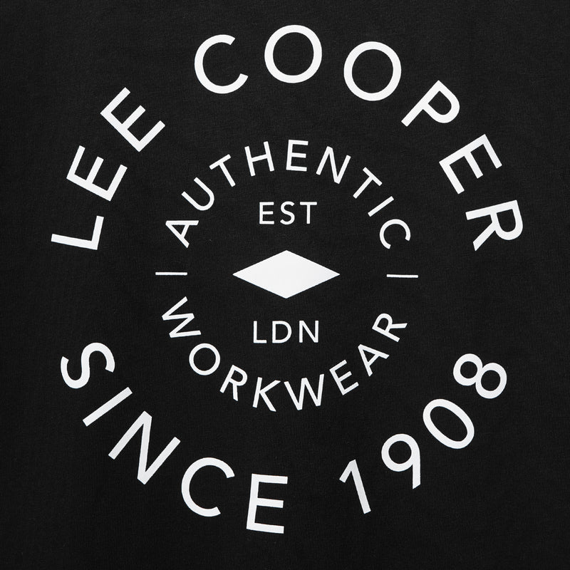 Lee Cooper T-Shirt Authentic Workwear Pocket Black