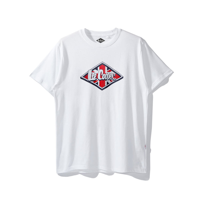 Lee Cooper T-Shirt Diamond Union White