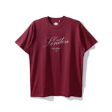 Lee Cooper T-Shirt East London Script Maroon