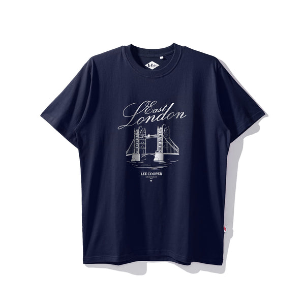 Lee Cooper T-Shirt London Bridge Navy