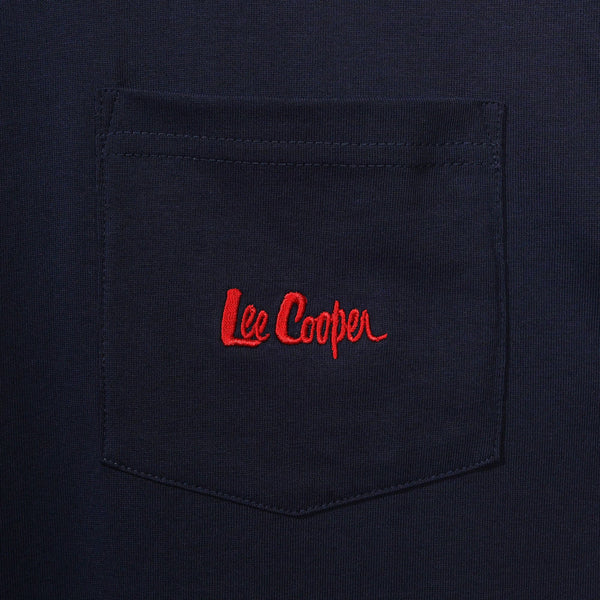 Lee Cooper T-Shirt Pocket Logotype Navy