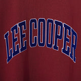 Lee Cooper T-Shirt Varsity Maroon