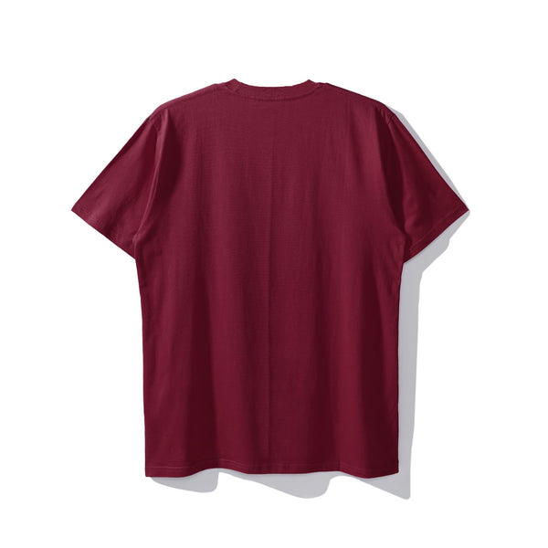 Lee Cooper T-Shirt Varsity Maroon