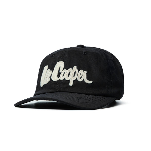 Lee Cooper Caps Logotype Wool Black