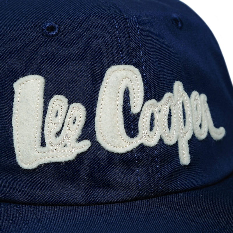 Lee Cooper Caps Logotype Wool Navy
